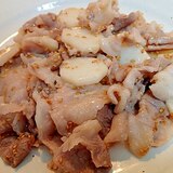 塩麹で　❤豚肉と長芋の和風炒め❤